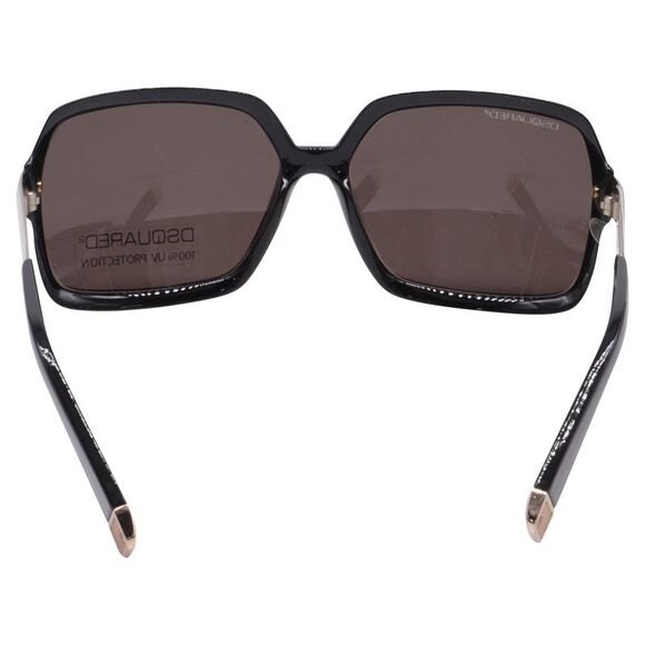 Dsquared2 DQ0044 Oversized Sunglasses in Black Acetate main image 6